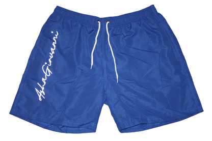 Royal Reflective Logo Swim Trunks